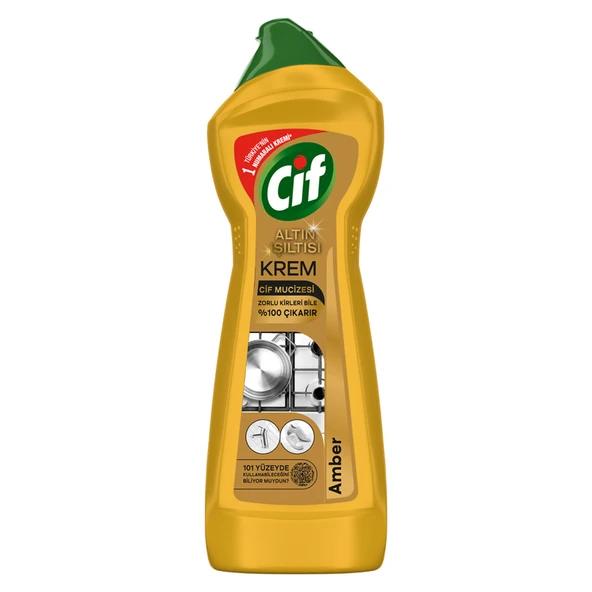 Cif Krem Altın Işıltısı 750 Ml (5'li Paket) ürün görseli 1
