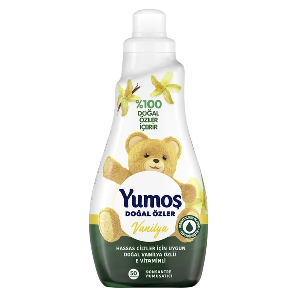Yumoş Çamaşır Yumuşatıcısı Doğal Özler Vanilya 50 Yıkama 1200 Ml (5'li Paket) ürün görseli 1