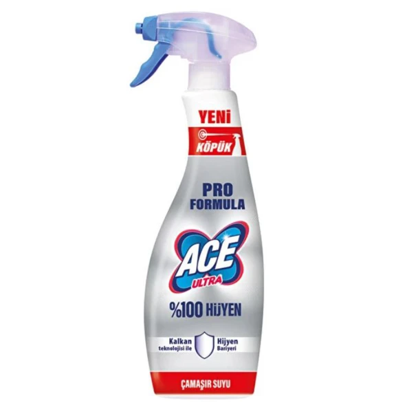 Ace Çamaşır Sulu Pro.formül Köpük Sprey 700Ml (8'li Paket) ürün görseli 1