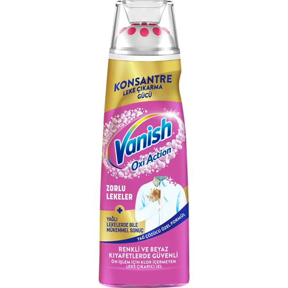 Vanish Kosla Ön İşlem İçin Leke Çıkarıcı Jel 200 Ml (3'li Paket) ürün görseli 1