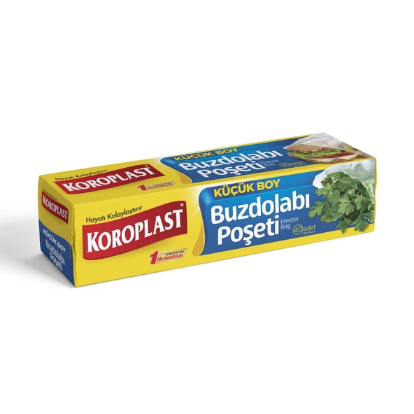 Koroplast Küçük Boy Buzdolabı Poşeti 40'lı (7'li Paket) ürün görseli 1