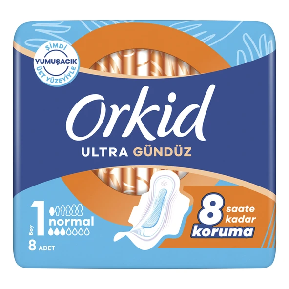 Orkid Ultra Extra Normal Tekli 8'li (5'li Paket) ürün görseli 1