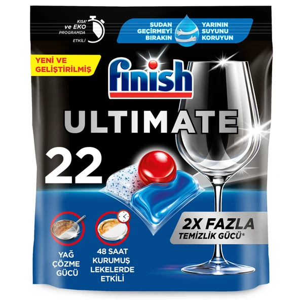 Finish Ultimate Hepsi 1 Arada 22 Tablet 283G (6'li Paket) ürün görseli 1