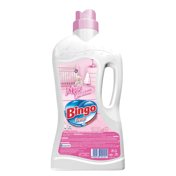 Bingo Yüzey Temizleyici 1 L Fresh Mutlu Yuvam (8'li Paket) ürün görseli 1