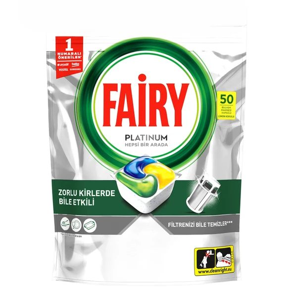 Fairy Platinum 50'li 745 G (2'li Paket) ürün görseli 1