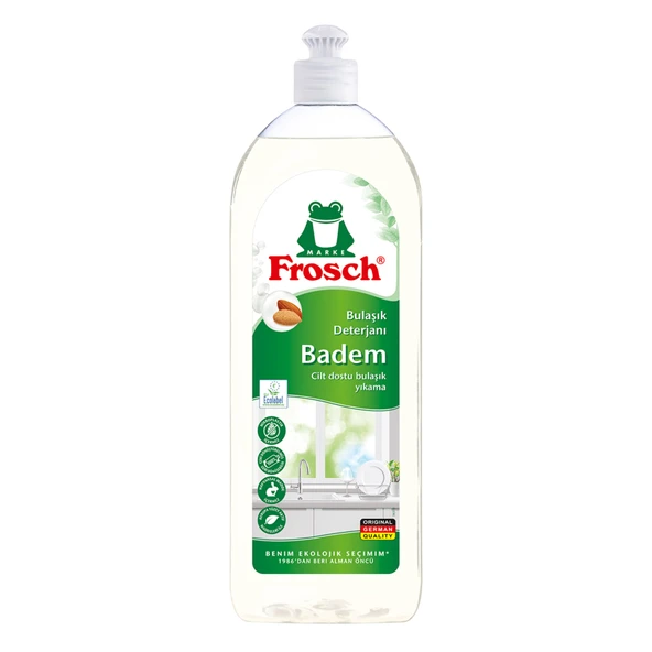 Frosch Badem Özlü Bulaşık Deterjanı 750 Ml (7'li Paket) ürün görseli 1