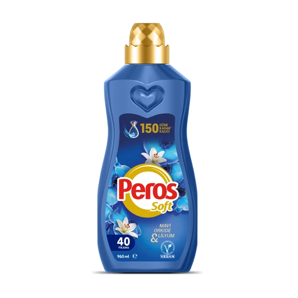 Peros Mavi Orkide Konsantre Yumuşatıcı 960 Ml (5'li Paket) ürün görseli 1