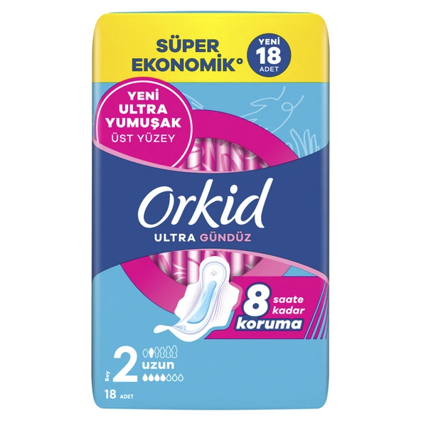 Orkid Ultra Ekstra Uzun 18'li (4'li Paket) ürün görseli 1