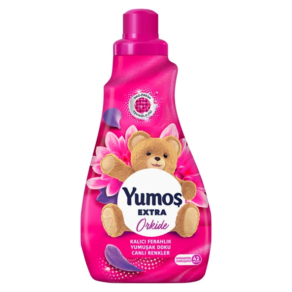 Yumoş Extra Konsantre Çamaşır Yumuşatıcı  Orkide 1008 ml 42 Yıkama (7'li Paket) ürün görseli 1