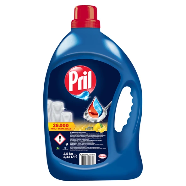 Pril Limon 2.418 L (3'li Paket) ürün görseli 1