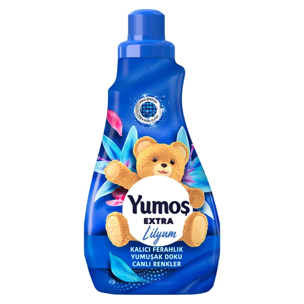 Yumoş Extra Konsantre Çamaşır Yumuşatıcı Lilyum 1008 ml 42 Yıkama (3'li Paket) ürün görseli 1