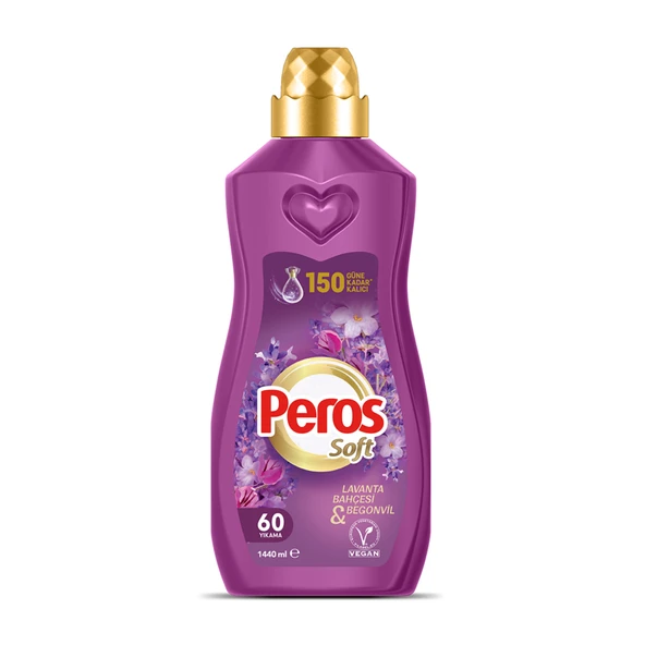 Peros Konsantre Yumuşatıcı Lavanta Begonvil 1440 Ml (5'li Paket) ürün görseli 1
