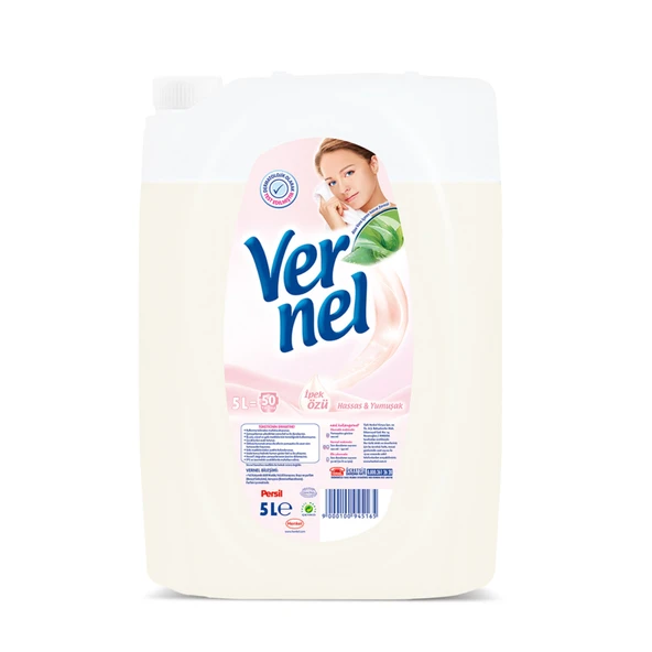 Vernel Hassas & Yumuşak 5 L (8'li Paket) ürün görseli 1
