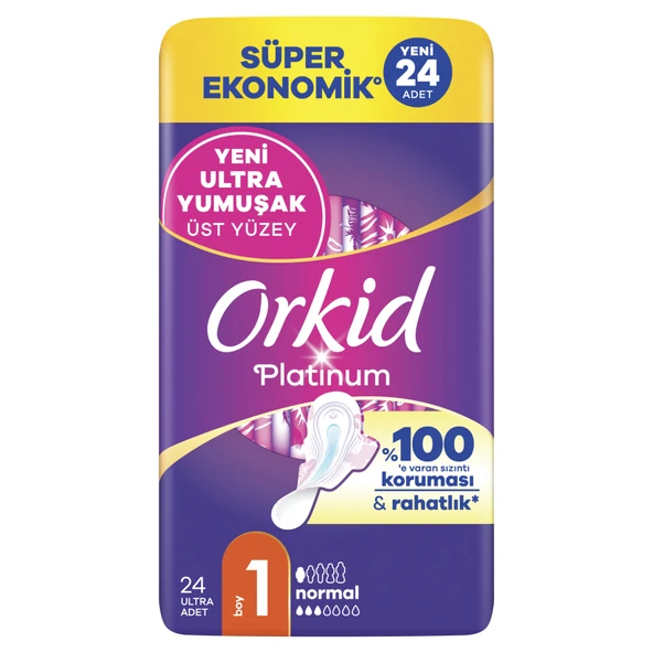 Orkid Platinum Normal 24'lü (5'li Paket) ürün görseli 1