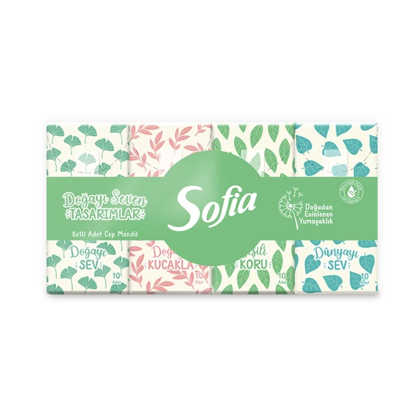 Sofia Cep Mendil 8'li (7'li Paket) ürün görseli 1