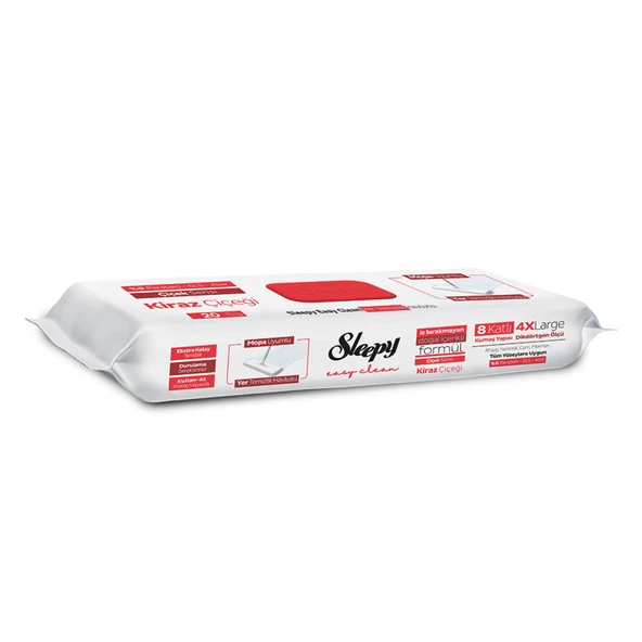 Sleepy Yer Temizlik Havlusu Kiraz Çiçeği 20'li (7'li Paket) ürün görseli 1