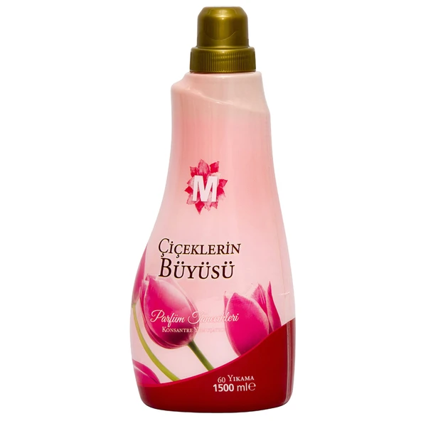 Migros Konsantre Yumuşatıcı Çiçeklerin Büyüsü 1500Ml (8'li Paket) ürün görseli 1
