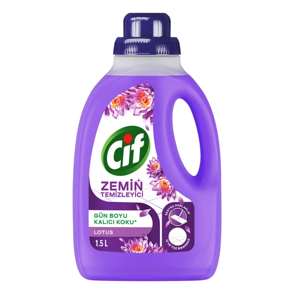 Cif Zemin Temizleyici Lotus 1.5 L (8'li Paket) ürün görseli 1
