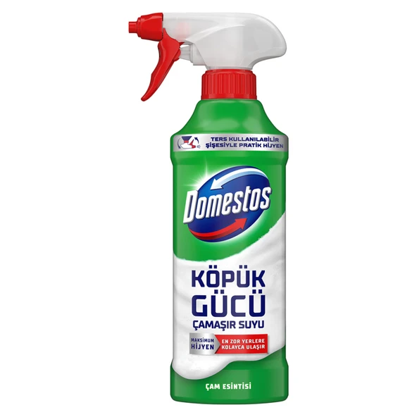 Domestos Köpük Gücü Çam Esintisi Çamaşır Suyu 450 Ml (5'li Paket) ürün görseli 1