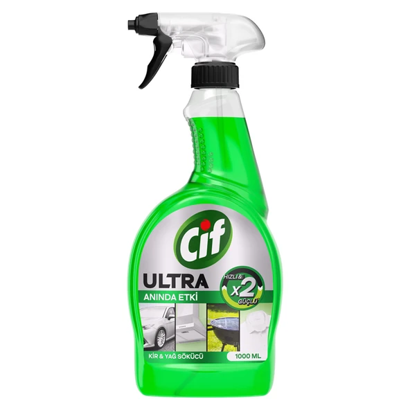 Cif Ultra Anında Etki Kir & Yağ Sökücü 1 L (6'li Paket) ürün görseli 1