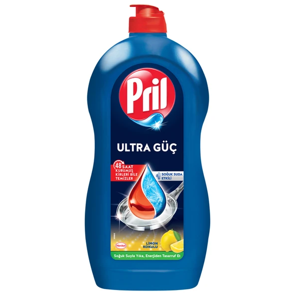 Pril Power 5 Etki Limon 1.306 L (4'li Paket) ürün görseli 1