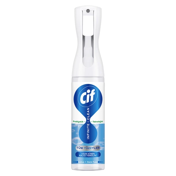 Cif Infinite Clean Sprey Lotus + Deniz Tuzu 280 Ml (8'li Paket) ürün görseli 1