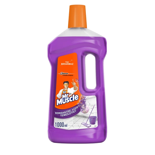Mr. Muscle Konsantre Yüzey Temizleyici  Lavanta 1 L (8'li Paket) ürün görseli 1