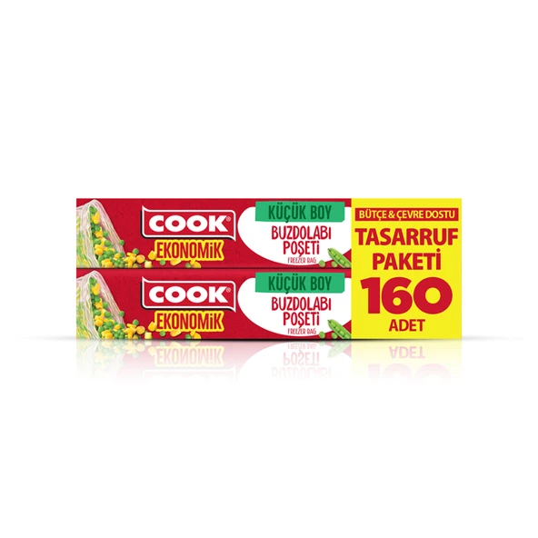 Cook Eko Buzdolabı Poşeti Küçük Boy 160'lı (6'li Paket) ürün görseli 1