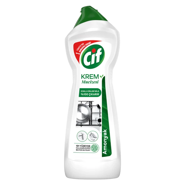 Cif Krem Yeni Nesil Yüzey Temizleyici Amonyak 750 Ml (7'li Paket) ürün görseli 1