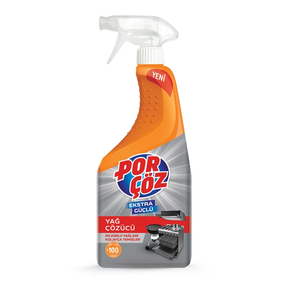 Porçöz Yağ Çözücü Sprey 750 Ml (5'li Paket) ürün görseli 1