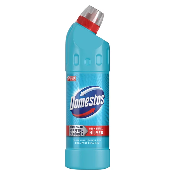 Domestos Yoğun Kıvamlı Çamaşır Suyu Okaliptüs Ferahlığı 750 Ml (6'li Paket) ürün görseli 1