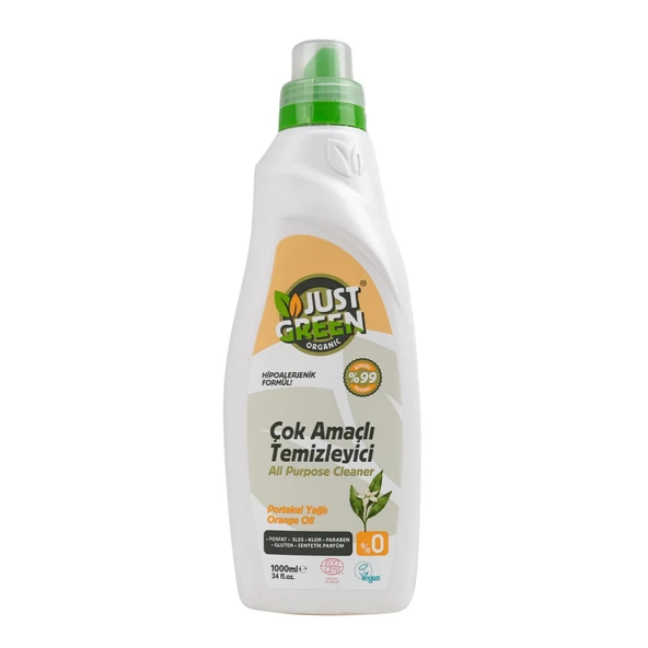 Just Green Organic Yüzey Temizleyici 1 L (7'li Paket) ürün görseli 1