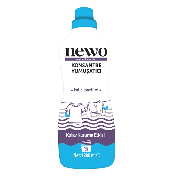 Newo Konsantre Yumuşatıcı Kolay Kurutma Etkili 1.200Ml (6'li Paket) ürün görseli 1