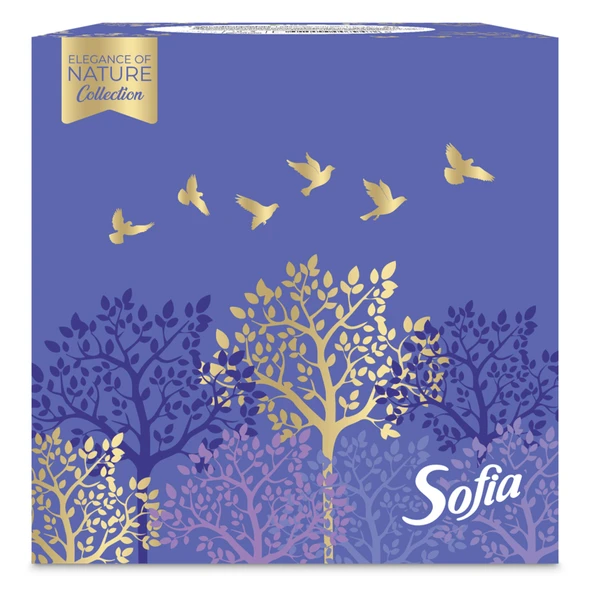 Sofia Küp Kutu Mendil 50'li (8'li Paket) ürün görseli 1