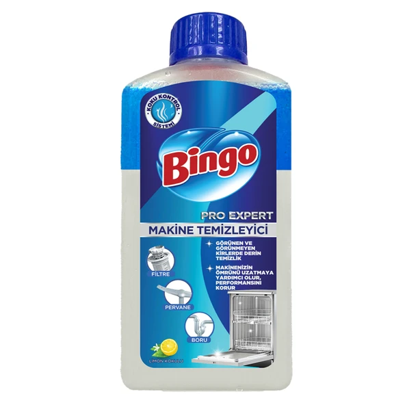 Bingo Bulaşık Makinesi Temizleyici 250 Ml (6'li Paket) ürün görseli 1