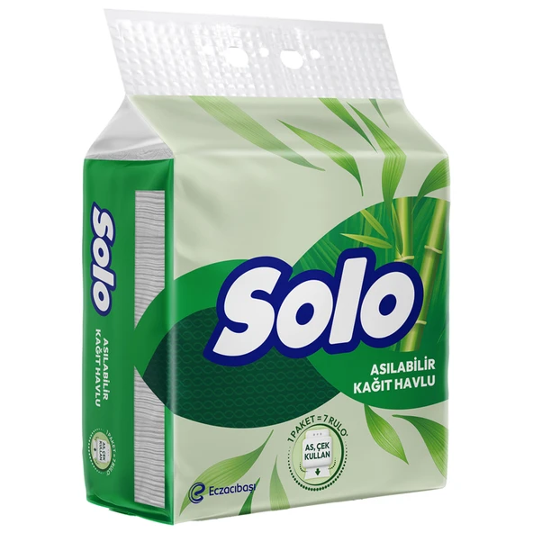Solo Asılabilir Havlu 1=7 Rulo 325 Yaprak (7'li Paket) ürün görseli 1