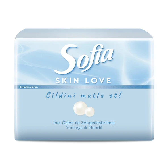 Sofia Skin Love Mini Mendil 75'li (8'li Paket) ürün görseli 1