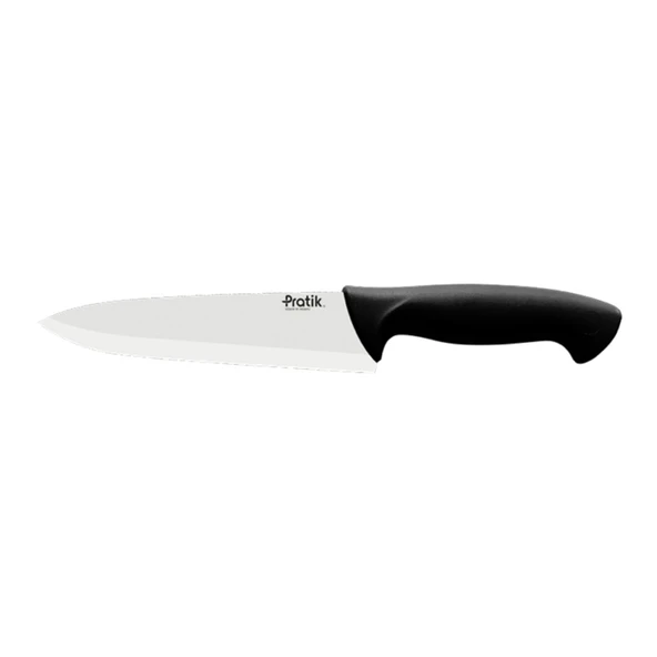 Pratik Şef Bıçağı Siyah 19 Cm (8'li Paket) ürün görseli 1