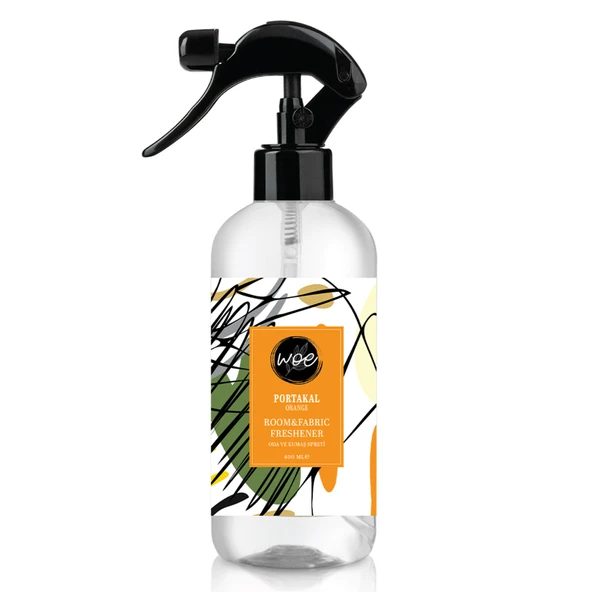 Woe Oda Ve Kumaş Spreyi Portakal 400 Ml (5'li Paket) ürün görseli 1