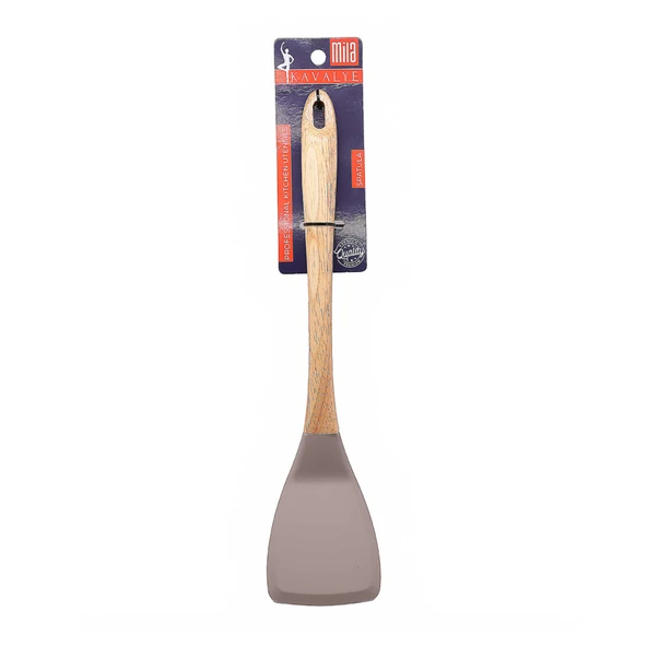 Kavalye Mila Ahşap Saplı Silikon Spatula (7'li Paket) ürün görseli 1