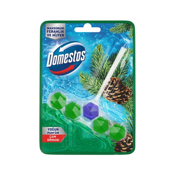 Domestos Wc Blok Çam Ferahlığı Tekli 50 G (7'li Paket) ürün görseli 1