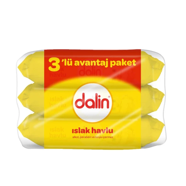 Dalin Islak Havlu 3x56'lı (7'li Paket) ürün görseli 1