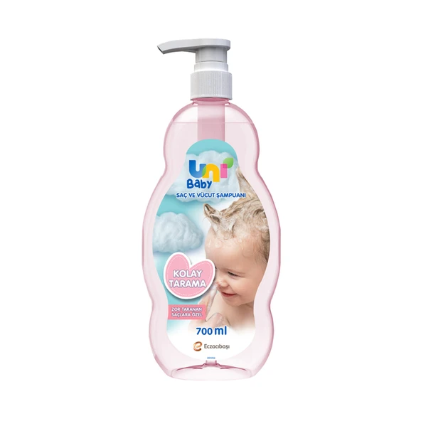 Uni Baby Kolay Tarama Şampuanı 700 Ml (6'li Paket) ürün görseli 1