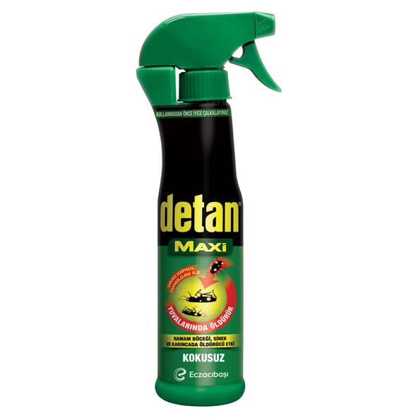 Detan Maxi Hamam Böceği Karınca Sivrisinek İlacı 250 Ml (3'li Paket) ürün görseli 1