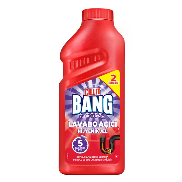 Cillit Bang Hijyenik Jel Lavabo Açıcı Duo 500 Ml (5'li Paket) ürün görseli 1