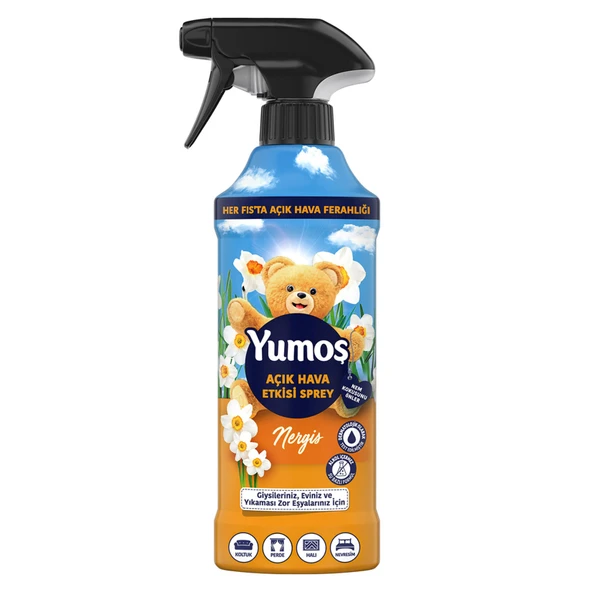Yumoş Açık Hava Etkisi Sprey Nergis 430 Ml (8'li Paket) ürün görseli 1
