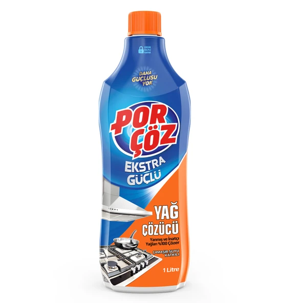 PORÇÖZ YAĞ ÇÖZÜCÜ 1L (8'li Paket) ürün görseli 1