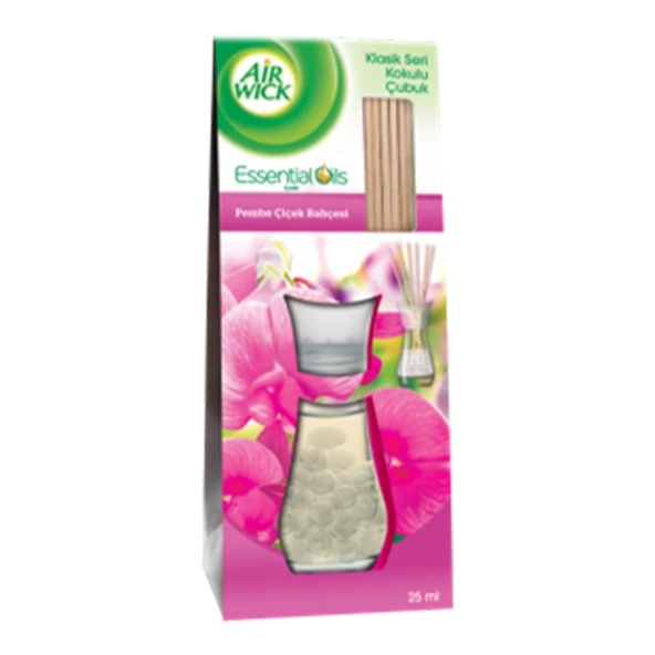 Air Wick Kokulu Çubuk Pembe Çiçek Bahçesi 25 Ml (7'li Paket) ürün görseli 1