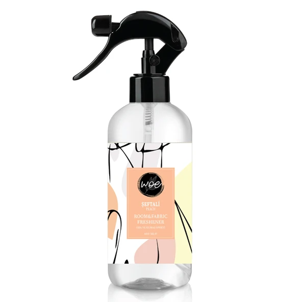 Woe Oda Ve Kumaş Spreyi Şeftali 400 Ml (6'li Paket) ürün görseli 1
