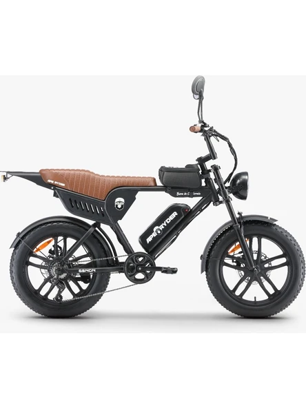 Ape Ryder Genon Ultra 750 W Siyah Elektrikli Bisiklet ürün görseli 1